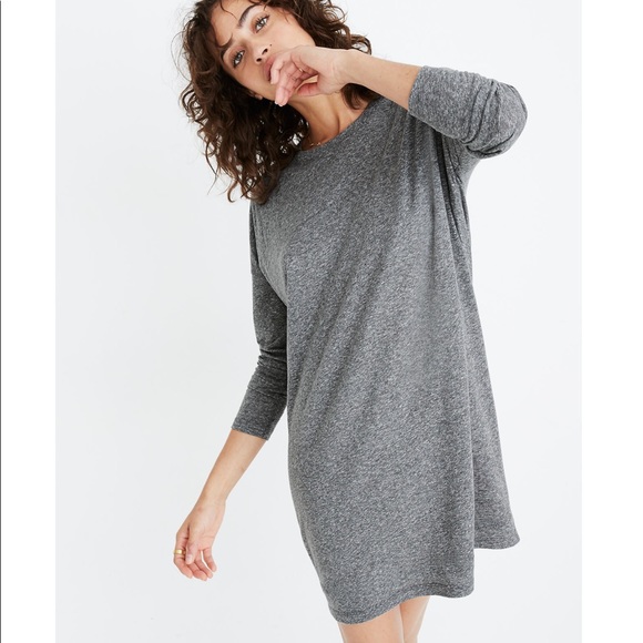 Madewell Dresses & Skirts - NWT Madewell Ex-Boyfriend Long-Sleeve Tee Dress